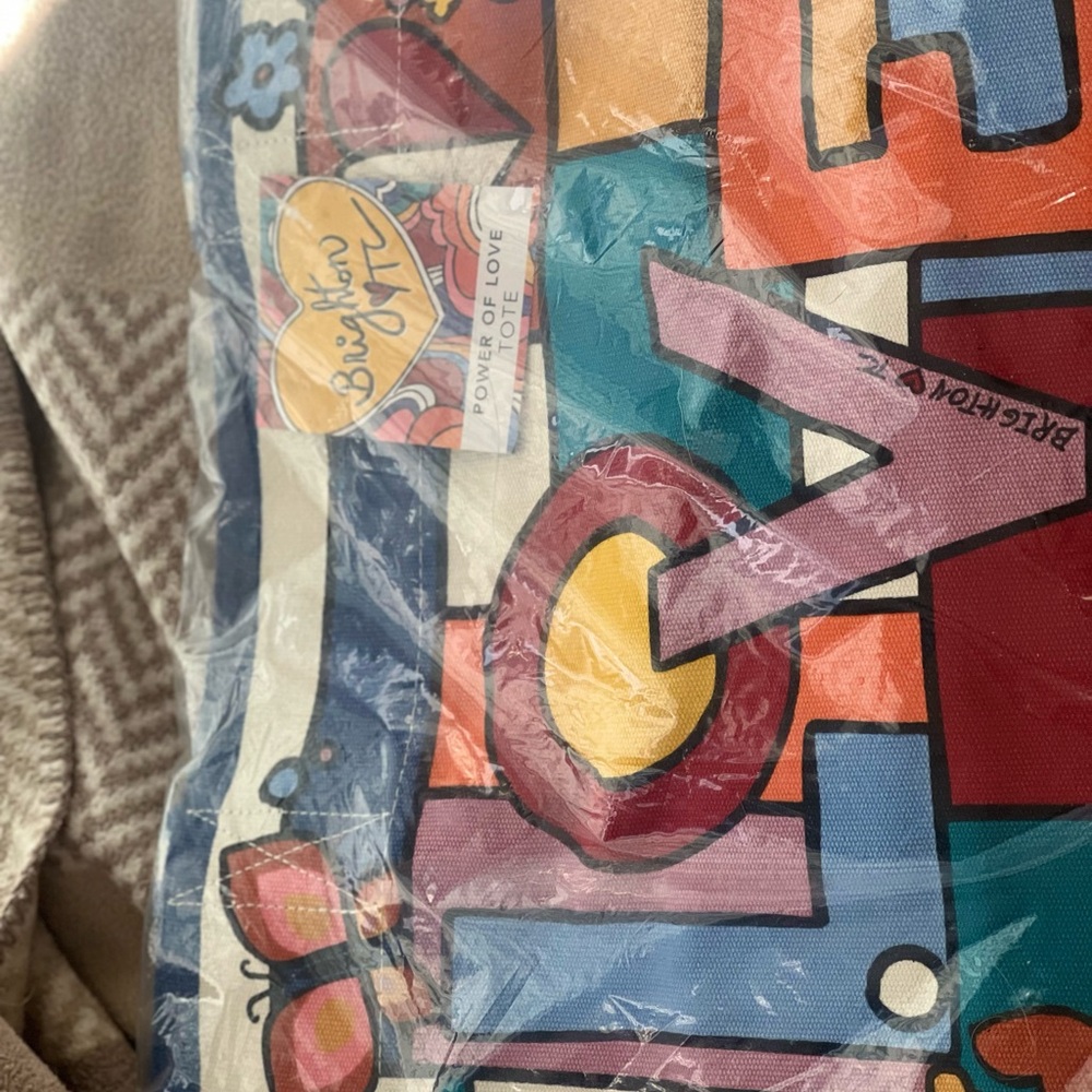Love Multicolor Floral Tote Bag